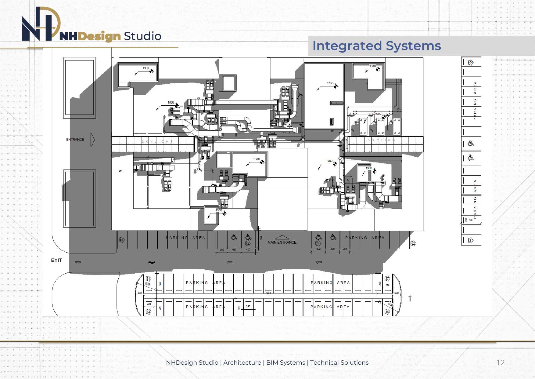 Integrated systems coordination layout for a GCC healthcare project in Kuwait